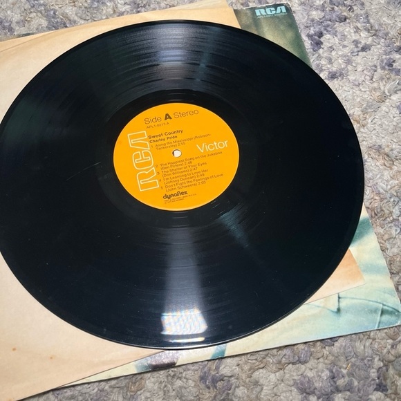 Charley Pride Sweet Country Vinyl Record 1973 - Picture 8 of 9